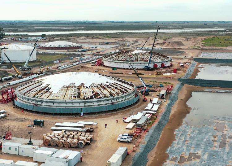 Nuevos tanques de almacenamiento 